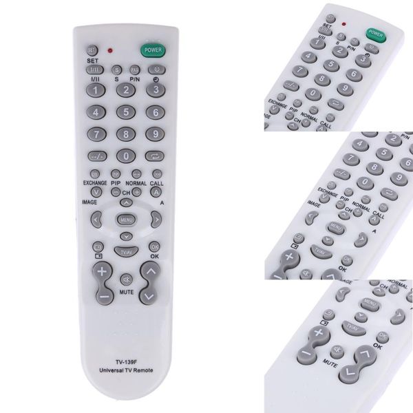 Super versão universal TV controle remoto TV-139F produtos de TV por atacado, como TV