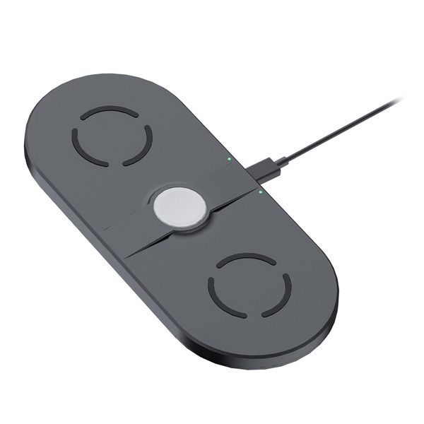 

беспроводное зарядное устройство, 15w max беспроводная зарядная подушка, совместимая с 12/12 pro max / se / 11 pro max, для samsung galaxy s