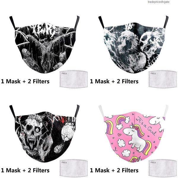 

face big funny fabric print masks clown mouth cover reusable protection dust w 296b