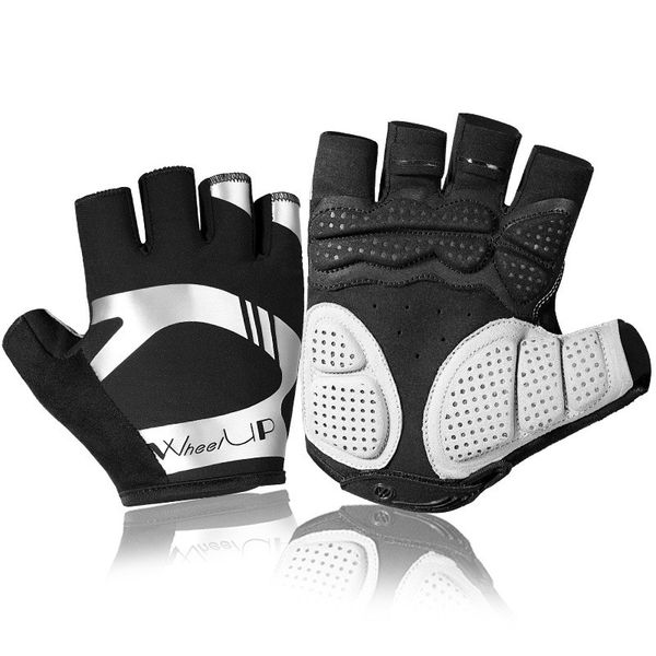 

men gym gloves half finger military army tactical anti-skid guantes outdoor sport women ridding fingerless gloves, Black