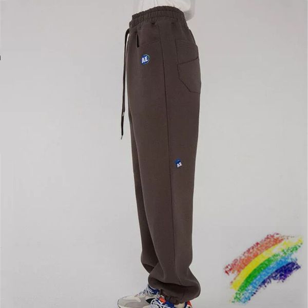 

drawstring sweatpants men women elastic waist joggers pants trousers, Black