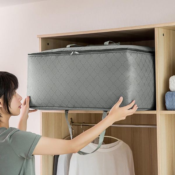 

storage bags bag, sorting clothes, quilt, moving luggage, packing, super capacity, moisture-proof bag for clothes