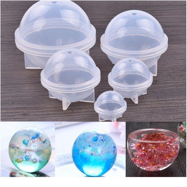 

9 style 3d round ball resin sile mold for jewelry making cube uv epoxy resin mold casting mould craft jewelry t bbyeil, Black