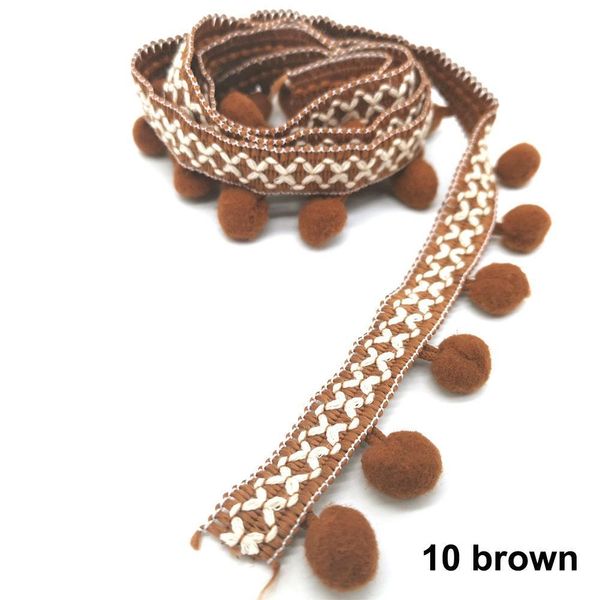

5yards pom pom trim lace fabric sewing accessories pompon trim tassel ball fringes ribbon sewing lace for diy material apparel h jllkyj