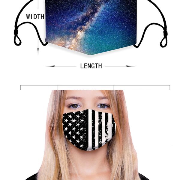 

with designer luxury face mask, cotton cloth masks pm2.5 replaceable filter washable reusable masks ameican flcnrcys