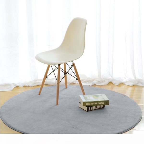

new fashion solid memory foam chair mat area rug for children bedroom rugs yoga mats doormat big round carpet for living room