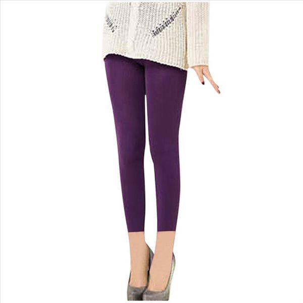 

2020 женщин осень осенью зима густые теплые леггинты щеткой подкладки стришет флис тощий nbsp; брюки леггинсы высокая эластичность леггинсы, Black