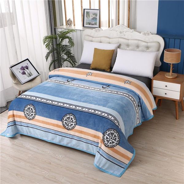 

blankets warm flannel sofa blanket bed covers soft throw decoration