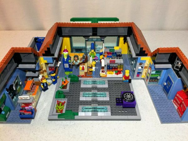 

simpsons kwik e-mart 16004 building block набор игрушек 2232pcs