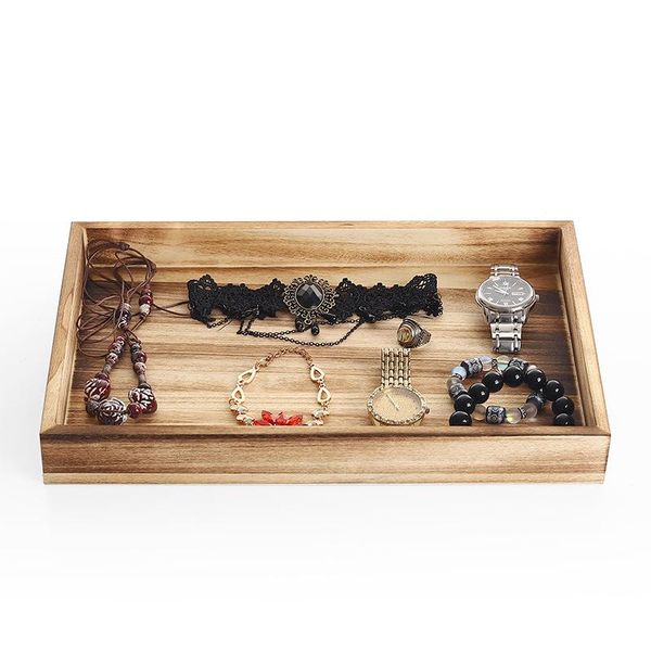 

wood jewelry display case accessories storage box , wooden jewelry tray for collectibles, home organization, Pink;blue