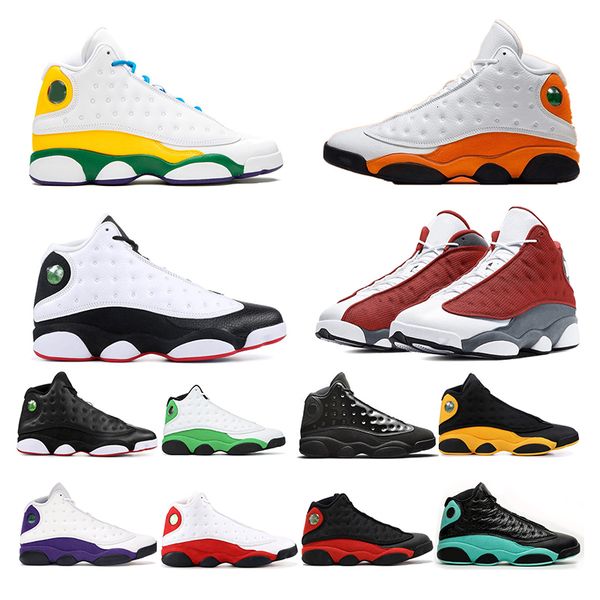 

originals hyper royal starfish red flint 13s jumpman 13 men women shoes bred chicago cap and gown outdoor sports