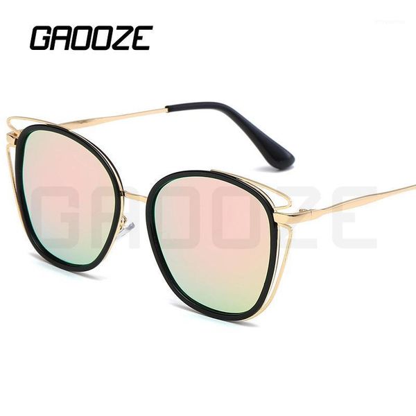 

gaooze polarized sunglasses round glasses oversized large female sunglasses men polarized luxury glasses woman sunglass lxd1911, White;black