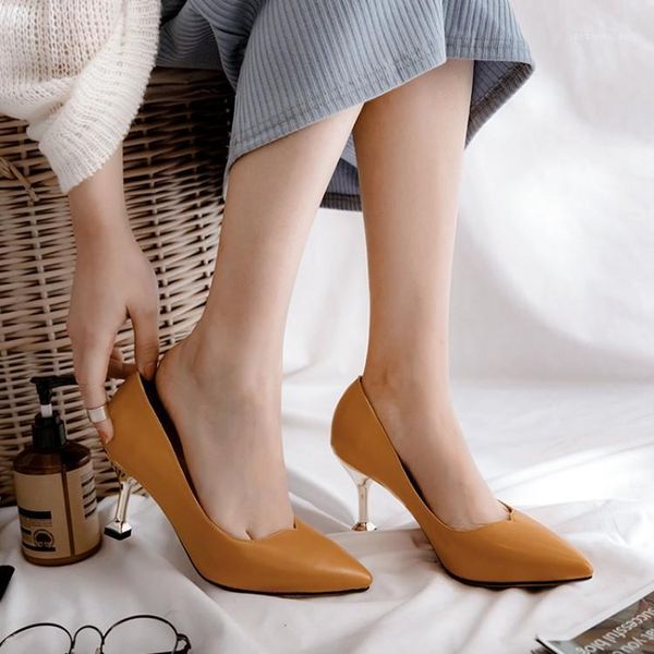 

big size ladies high heels women shoes woman pumps sweet, pointed, thin-heeled, super-high-heeled shoes1, Black
