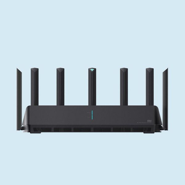 

new xiaomi mi aiot router ax3600 wifi 6 dual-band 2976 mbs gigabit rate wpa3 security encryption mesh wifi external signal amplifier