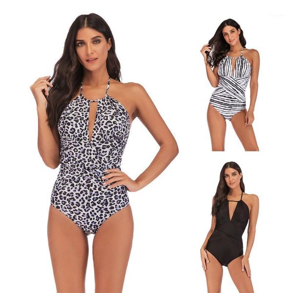 

new swimsuit women's bikini small size swimsuit push-up bra bra one-piece big breasts tights swimwear1, White;black