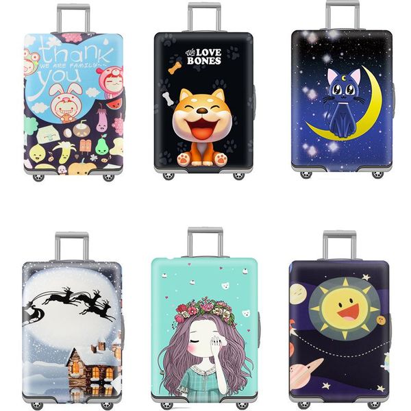 

путешествия чемодан защитный чехол для багажа чехол для багажника