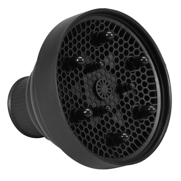 

folding silicone hair dryer hood universal travel flexible blower tools protable collapsible storage multifunction diffuser cover hairdress