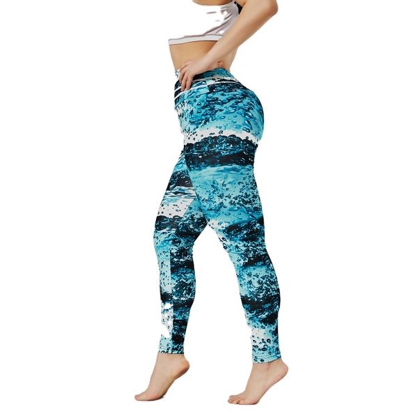 

yoga pant wear women leggings custom design logo waist for women legging for fitness yoga active cool athletic gym workout print, Black;white