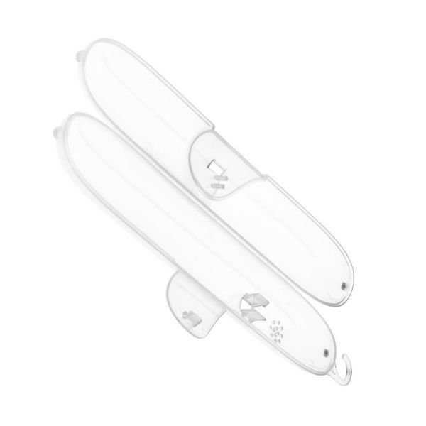 

портативная портативная зубная щетка для хранения зубной щетки пластиковый легкий прозрачный держатель зубной щетки организатор case protect