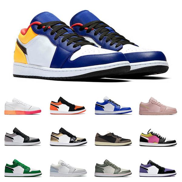 

basketball shoes low 1 1s tropical brown unc shadow chicago midnight navy multicolor jumpman sports sneakers mens trianers