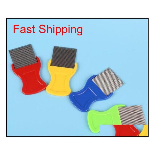 

dog cat head hair lice nit comb pet safe flea eggs dirt dust remover stainless steel grooming brushes to qyljob sports2010