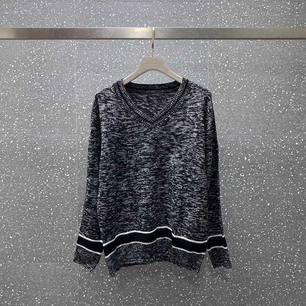 

2020fw new men round neck sweater knitwear women long sleeve loose knitwear couples pullovers size -xxl, White;black
