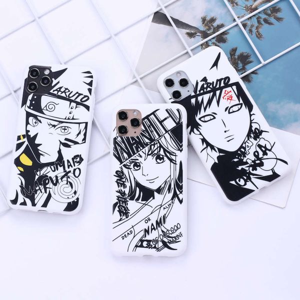 

bgrfnaruto ninja shippuden sasuke kakashi phone cover for vip 12 11 pro max x xs xr max 7 8 7plus 8plus soft silicone caseswza