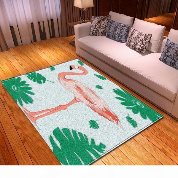 

мультфильм розового фламинго гостиной ковер главных декоративные дети play mat прикроватной коврики non скольжение покрытие обеденного стол