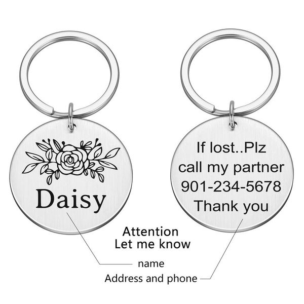 

cat dog id tag engraving dog collar pet charm pet name pendant bone necklace collar puppy cat collar accessory q wmtkob