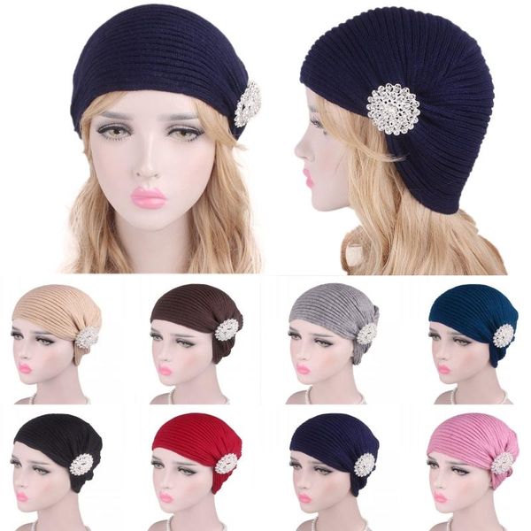 

beanie/skull caps style ladies simple beanie hats autumn winter warm casual knitted hat female girls fashionable baotou cap banquet, Blue;gray