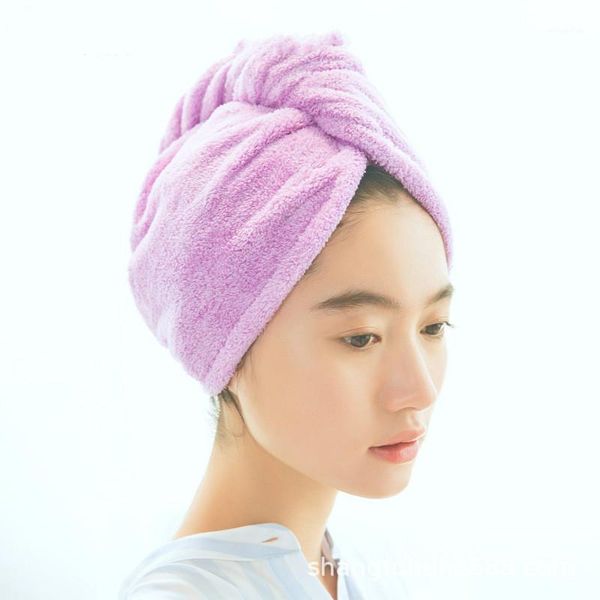 

towel dry hair cap, and children's microfiber absorbent headband, quick thickening, bath towel1