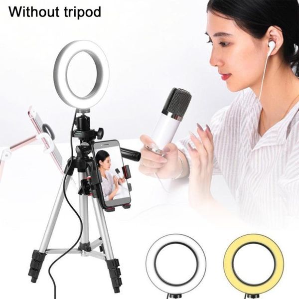

ring fill light ring led selfie light portable live broadcast fill led p lamp adjustable stepless lamp