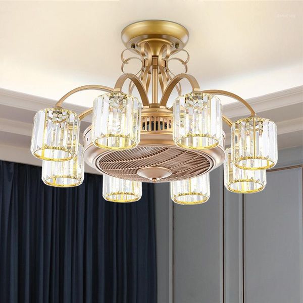 

nordic invisible fan lamp ceiling fan lamp dining room living room bedroom anion modern simple creative ceiling1