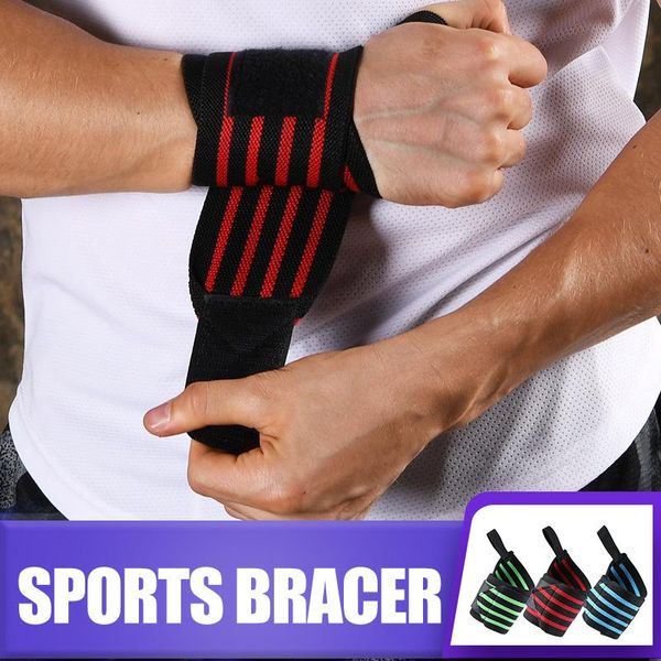 

wrist support sports wristbands comfortable breathable sweat-absorbent running bikes climbing basketball body building safety, Black;red