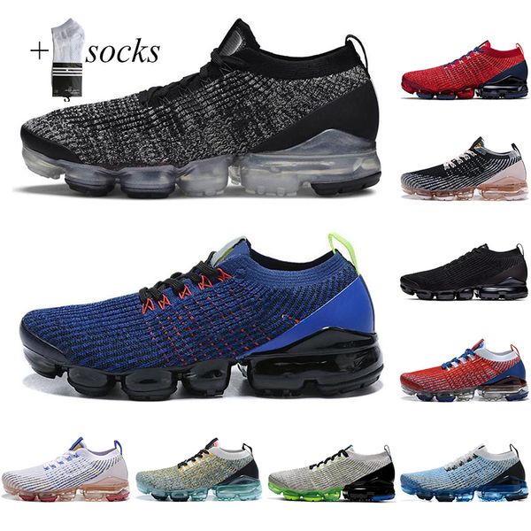 

3.0 running shoes for men women triple black white deep royal volt light blue oreo jogging outdoor mens trainer sport sneaker, White;red