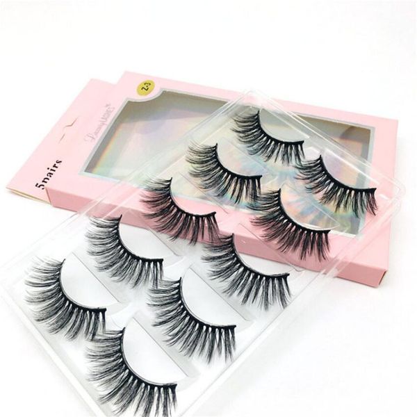 

30 pairs mink lashes faux eyelashes mink false eyelashes dramatic volume lashes eyelash extension for makeup