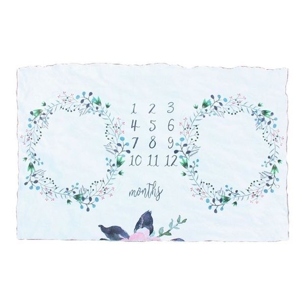 

kids baby milestone flannel blanket children twins p pgraphy props p31b y201009