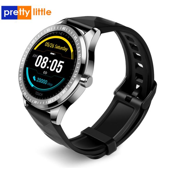 

e1 smart bracelet stylish silicone watchband touch bracelet healthy heart rate monitoring waterproof ip68 sports smart bracelet, Slivery;brown