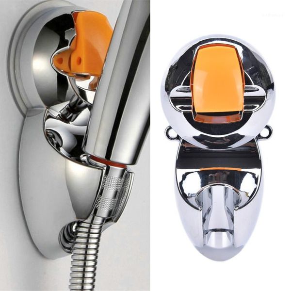 

bath accessory set 1pcs wabs practical shower spray head fixed wall adjustable sucker stand bracket holder for bathroom1