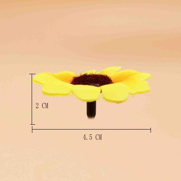 

10шт большие шелковые подсолнечники ручной работы искусственные цветы головы для свадебных коробок украшения diy гирлянда декоративная флори