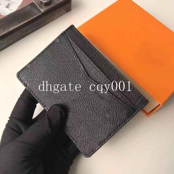 

sell credit card card holders paris style classic wallet famous men and women genuine leather ultra slim wallet 60166, Brown;gray