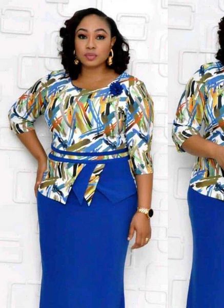 

hgte xl 4xl large size womens african mother christmas dress fake two piece print christmas party carnival night long dress, Black;gray