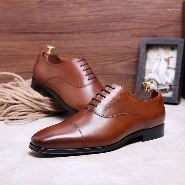 

ds202008-11 three joint men's leather shoes1, Black