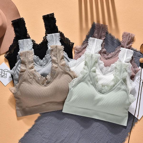 

strap bra for fitness women sports underwear comfortable crop breathable fre size yoga underwear ladies workout leisure bra, White;black