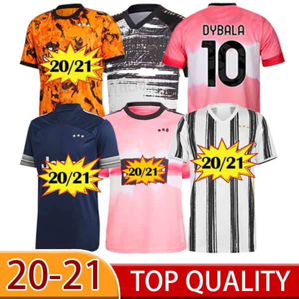 

soccer jersey 2020 2021 football shirt 4th ronaldo de ligt morata 20 21 dybala ramsey men kids kit humanrace, Black;yellow