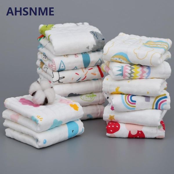 

ahsnme six layers of cotton gauze small towel 6 layer high density bubble children face towel soft absorbent cotton towel boy h jllsnp