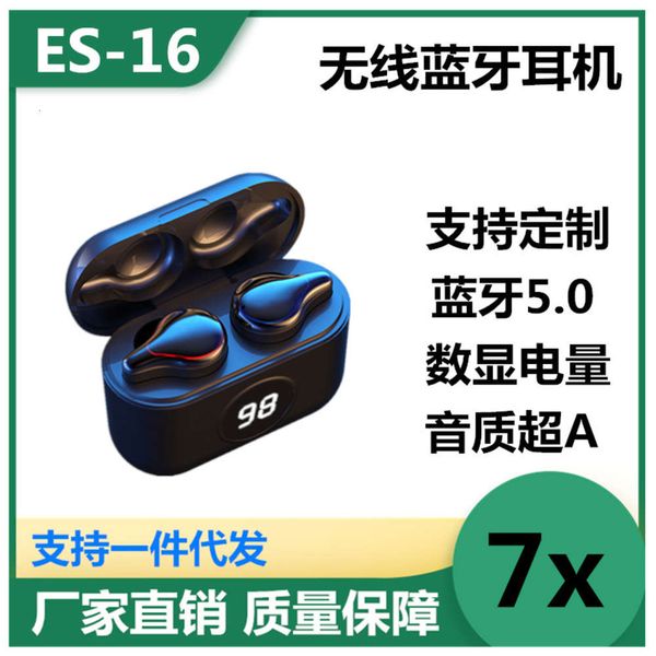 

new se-16s wirels bluetooth headset ip67 dust proof large capacity noise reduction invisible mini stereo