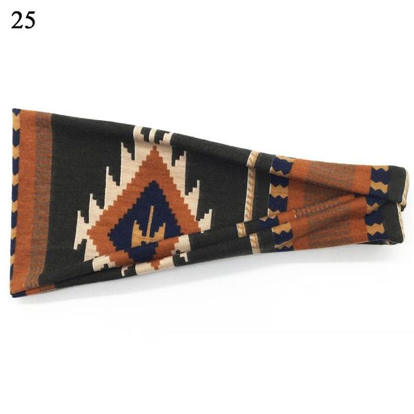 

bohemia women cotton stretch hair ribbon floral print snake print hairband wide headband leopard hair bands sports headwear q bbyfeh