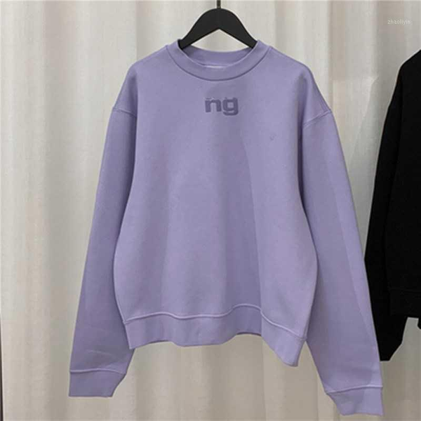 

2020 new ladies hoodie women o-neck auttumn fashion casual long sleeve ladies print letter pattern pullover a0761, Black