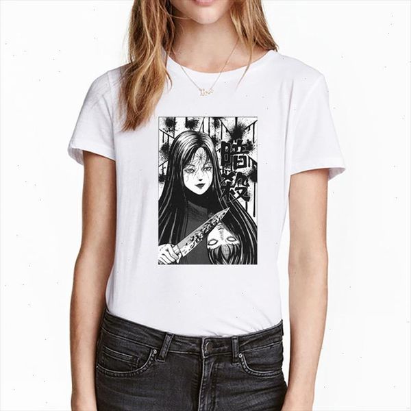 

zoganki new summer harajuku t shirt for women funny casual short sleeve tee female t shirt plus size women clothing, White